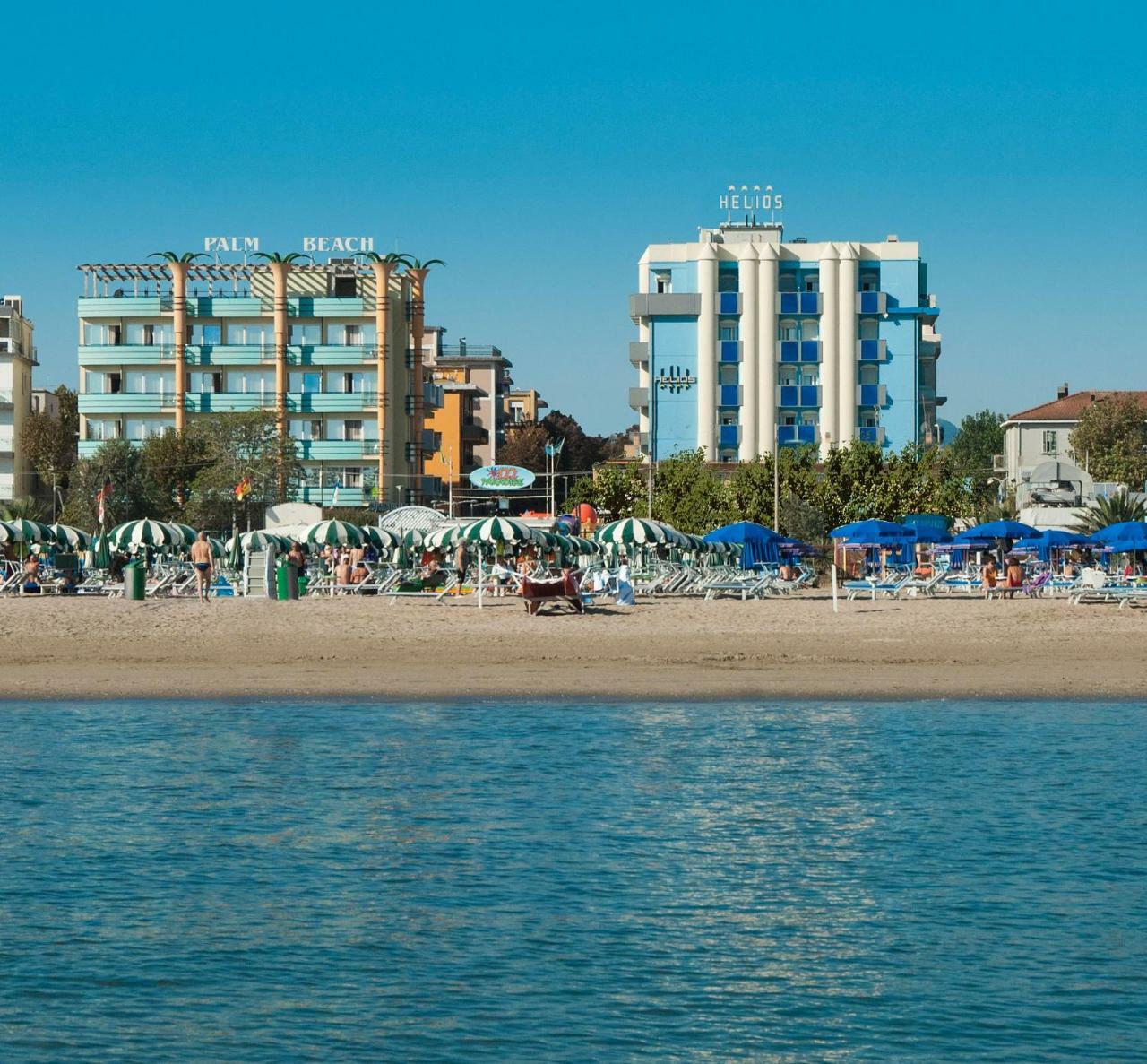 Hotel Helios Rimini Esterno foto